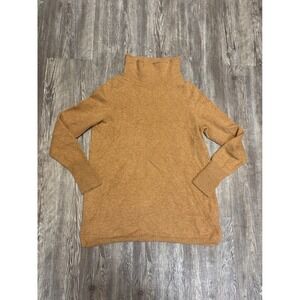 TALBOTS Women's Turtleneck Sweater Long Sleeve Tunic Top Pullover